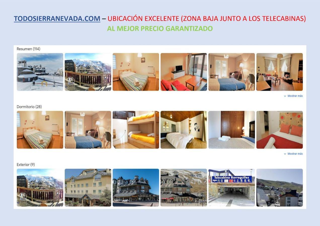 Ski Plaza Sierra Nevada & Zona Baja Exteriér fotografie