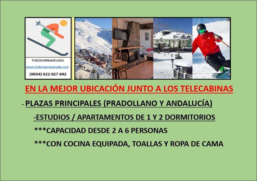 Ski Plaza Sierra Nevada & Zona Baja Exteriér fotografie